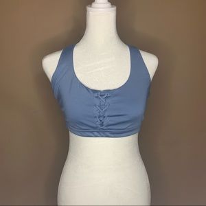 Victoria’s Secret blue sports bra